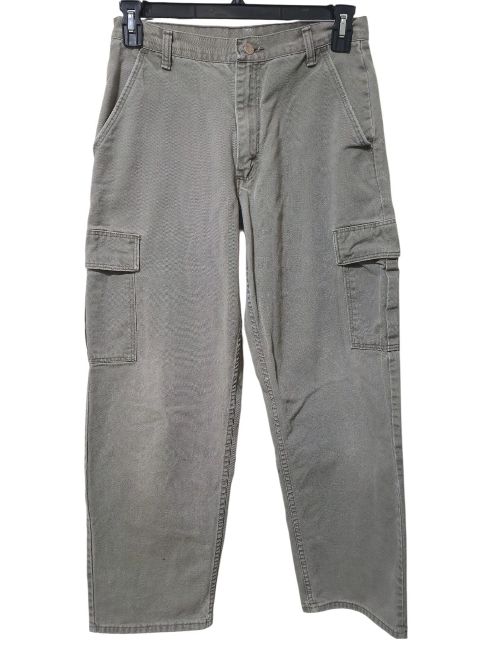 Vintage 90s Wrangler Hero Baggy Cargo Utility Pants Men 31x32 Y2K Skater Grunge